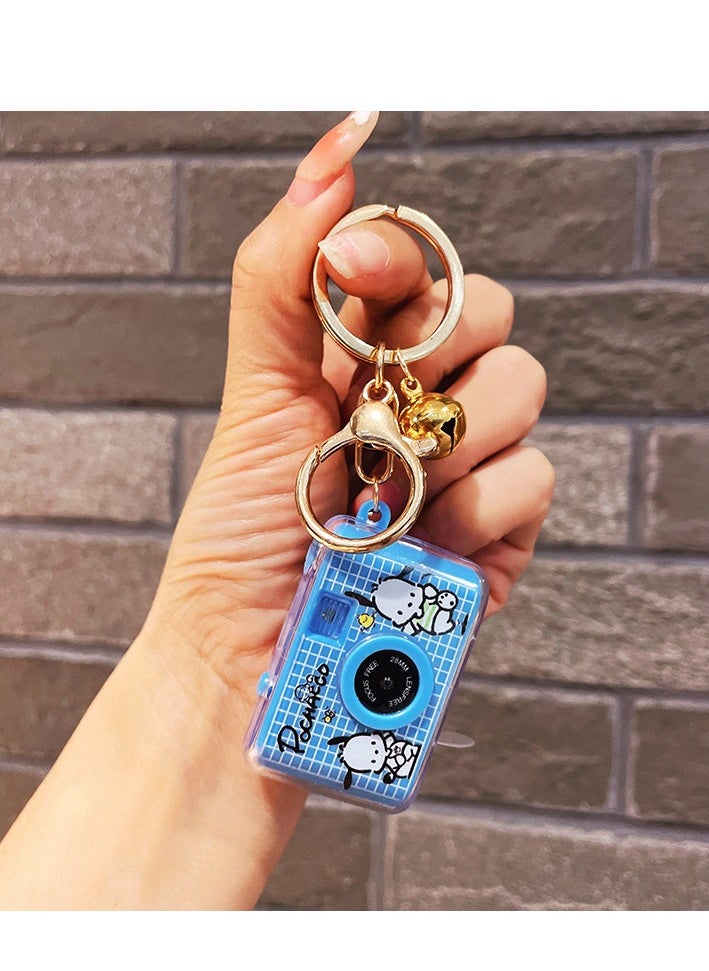 Beauenty Pochacco Cartoon Luminous Camera Toy Keychain  - Image 2