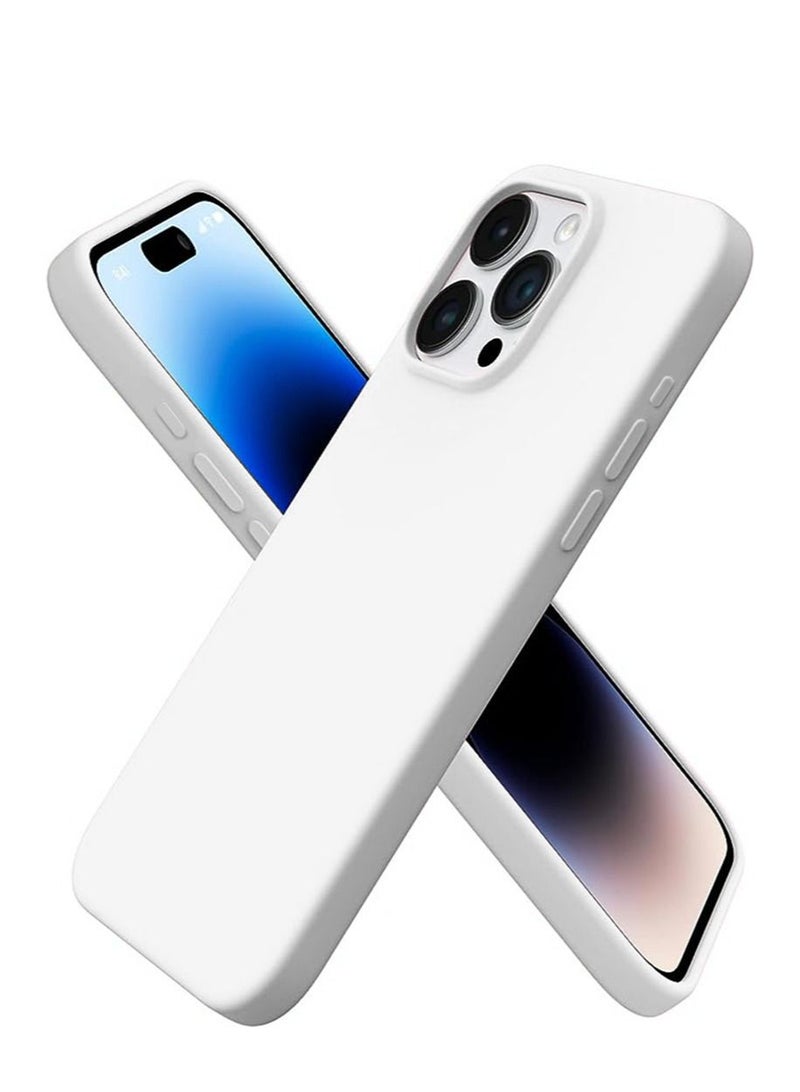 فيسوس iPhone 15 Pro Mix Mobile Cover مع حماية من السيليكون السائل الناعمة للملحقات المضادة للصدمات ، الغطاء الخلفي الواقي النحيف مع شعور مريح باللمس والطباعة المضادة للأصفر - Image 1