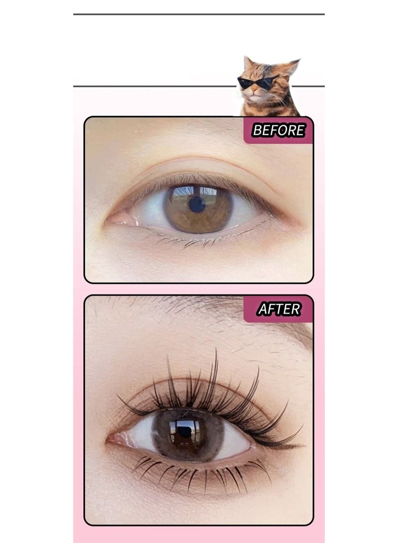 72 Clusters Of Cartoon Natural False Eyelashes Suitable For Daily Dating Commuting Cosplay Makeup Parties（Size：12-14MM） - Image 4