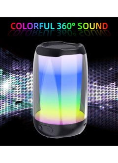 PRODA Azeda Wireless Speaker 360 Degree Lightshow And Sound With Lightshow Black  - Image 1