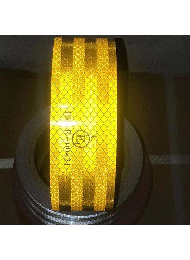 196 85 Inch Reflective Warning Strip Red And White Car Motorcycle Safety Tape - Image 4