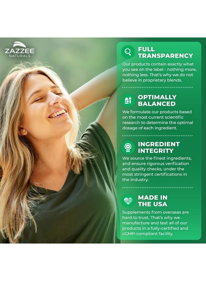 Zazzee D-Mannose Powder Plus, 2000 mg, 67 Servings, Potent & Fast-Acting, Plus 5 Billion CFU Probiotics and Pure Cranberry Juice Extract, Free Scoop, 6.5 Oz, Vegan, Gluten-Free, Non-GMO, All-Natural - Image 5