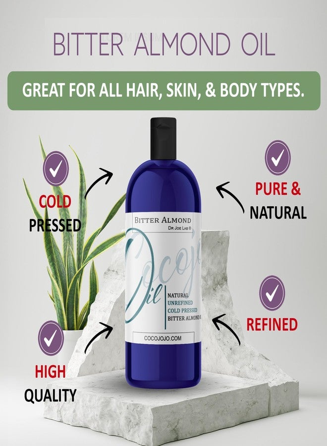 cocojojo Pure Bitter Almond 32 oz 1 Quart Oil Unrefined Cold Pressed Extra Virgin All Natural Perfect for Hair Face Skin Nails - Image 2