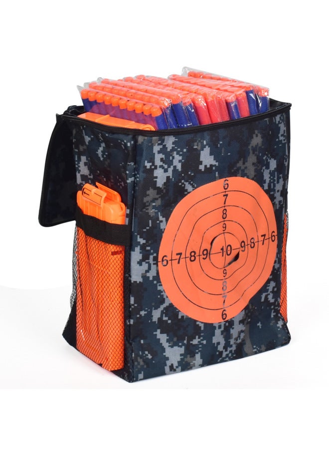 Direct Sales Compatible With Nerf Target Bag Storage Bag Tactical Backpack Storage Bag Soft Bullet Gun Bullet Target Bag-Color:Aim Target Tote Bag  - Image 3