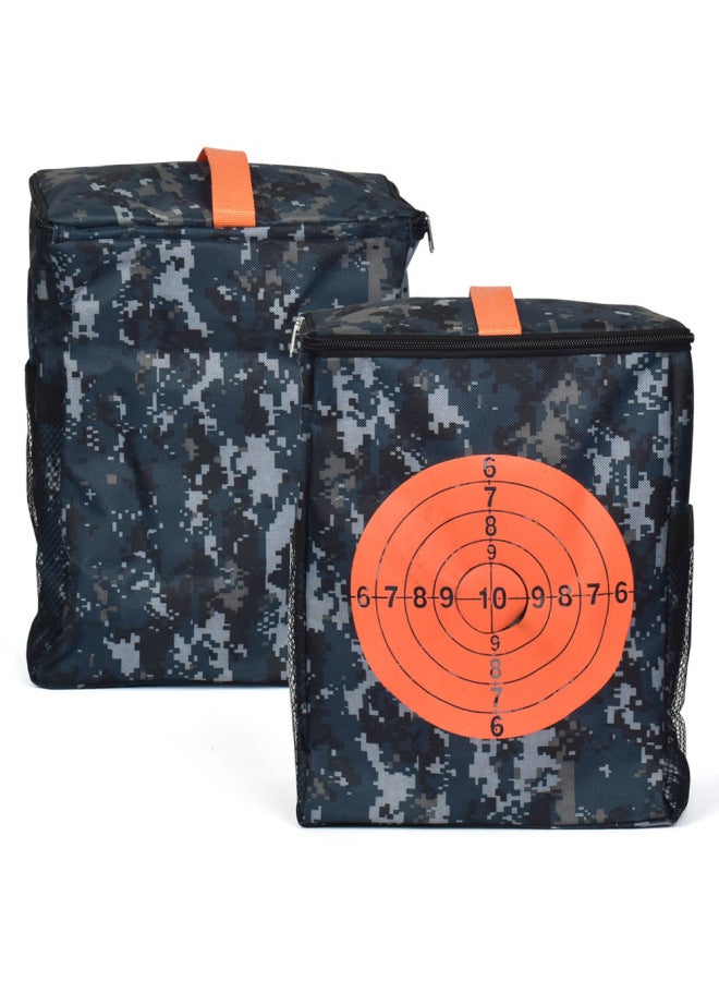 Direct Sales Compatible With Nerf Target Bag Storage Bag Tactical Backpack Storage Bag Soft Bullet Gun Bullet Target Bag-Color:Aim Target Tote Bag  - Image 4