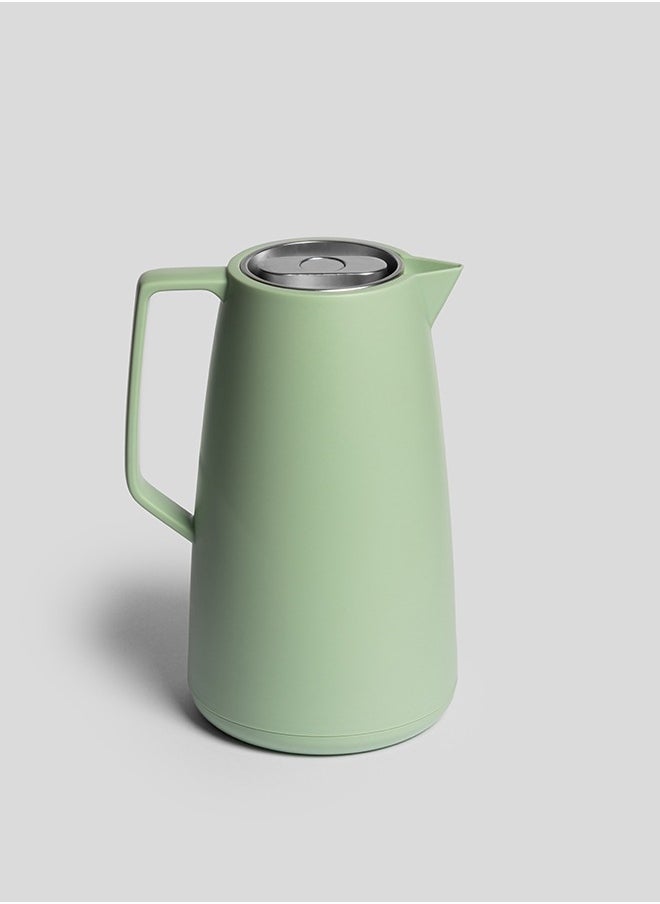 CC Bin Shihon 1 Liter Tea And Coffee Vacuum Flask Tea And Coffee Vacuum Flask Thermos For Hot And Cold Drinks Multicolor (Tiffany)  - Image 1
