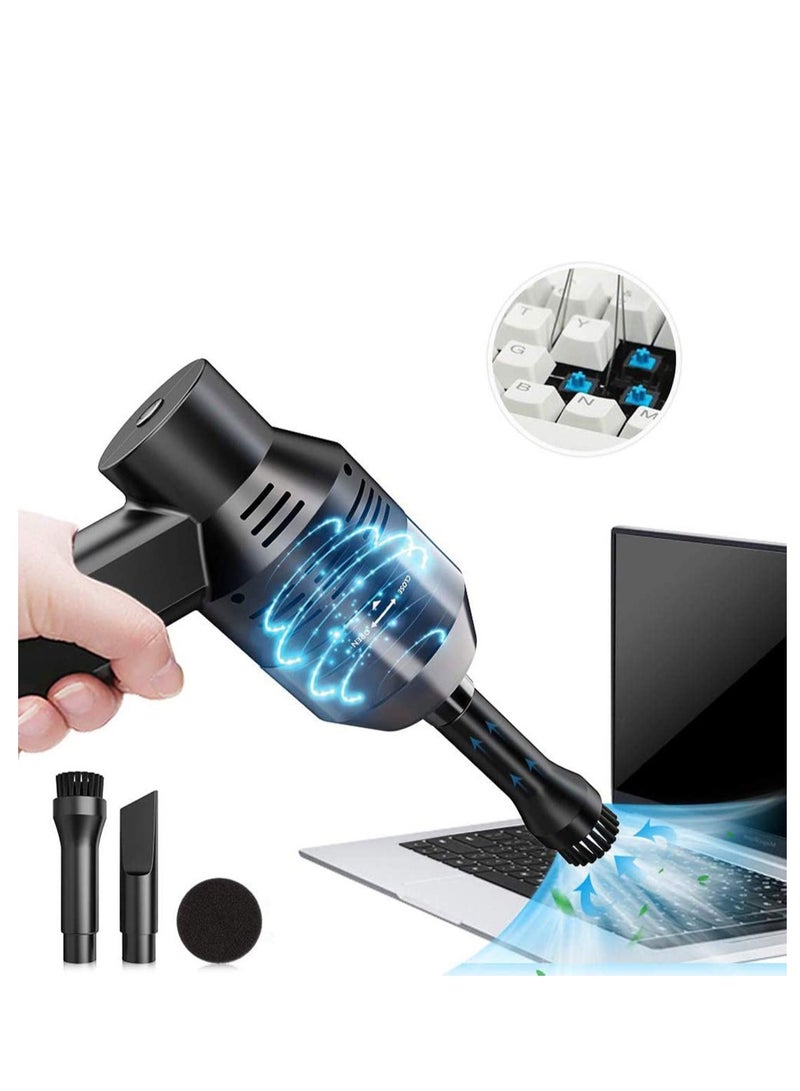 Keyboard Cleaner - Electric Air Duster Blower for PC, Laptop, Console, Electronics and Home Cleaning, Environmental Alternative to Spray air can Duster Keyboard Cleaner  - Image 1