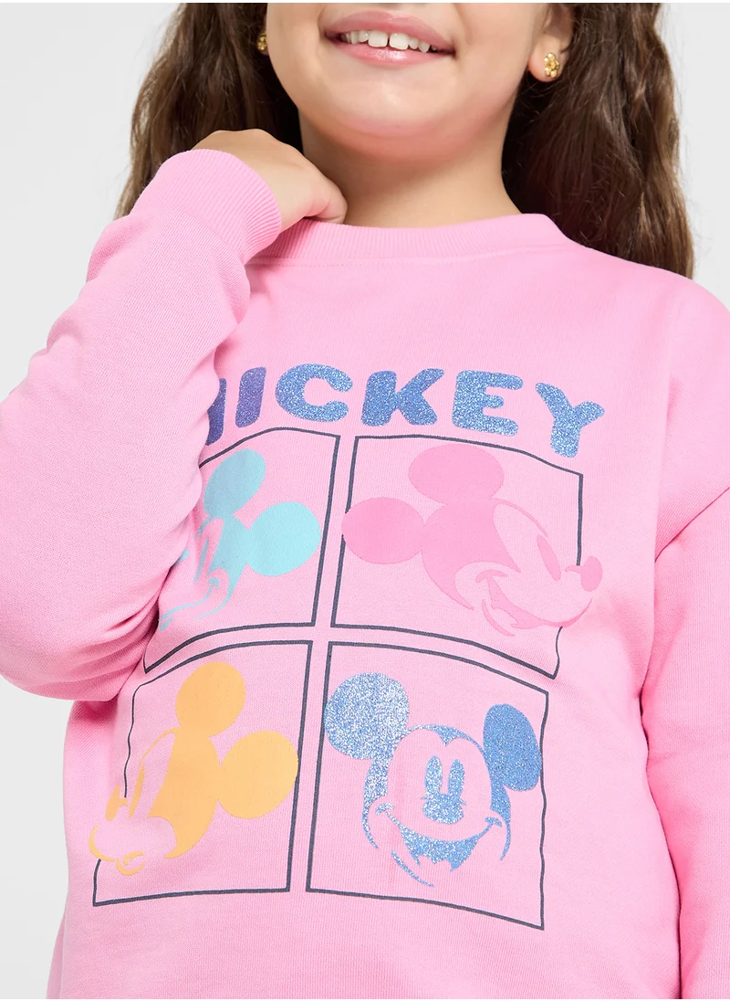ديزني Mickey & Friends Graphic Sweat Shirt