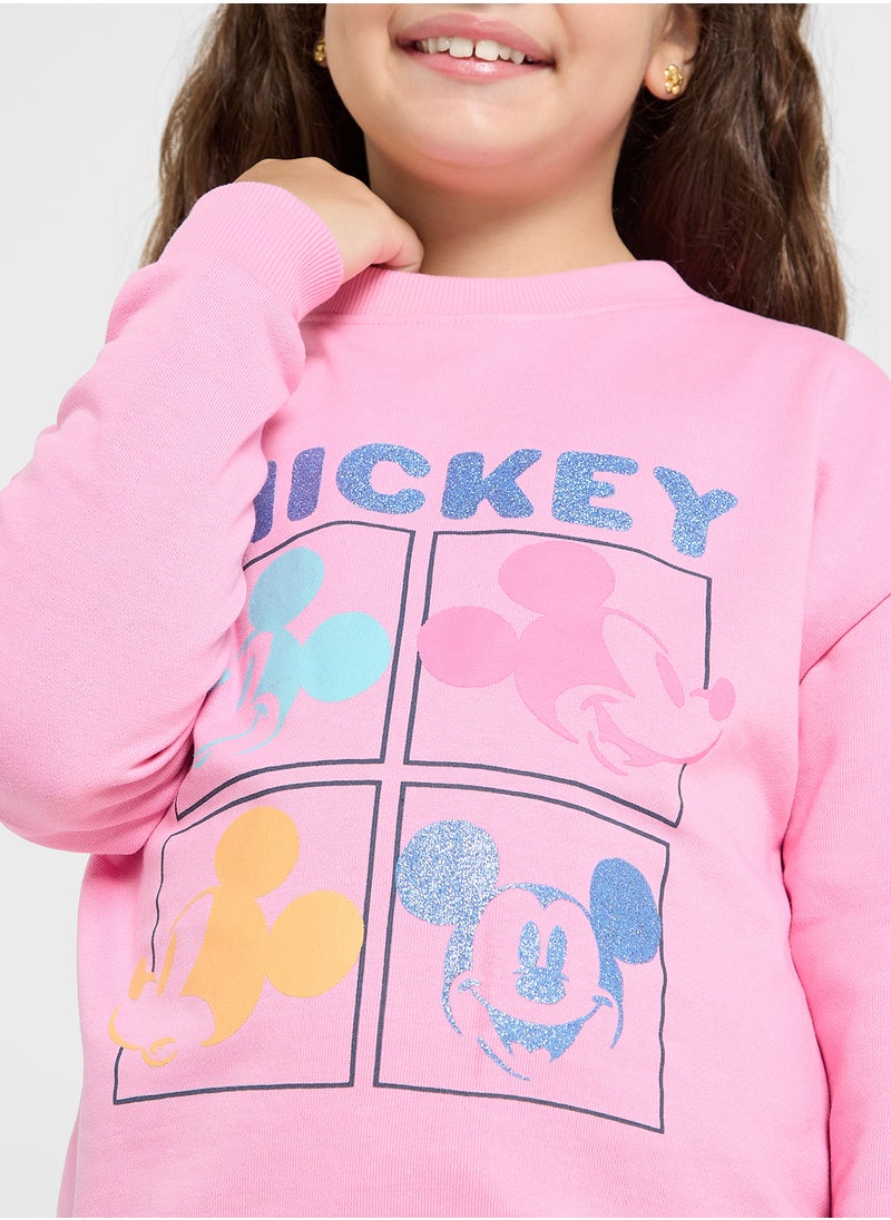 Disney Mickey & Friends Graphic Sweat Shirt  - Image 3