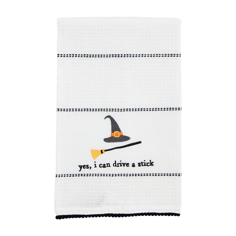 Mud Pie Halloween Towel Drive Stick 16 12 x 26 - Image 2