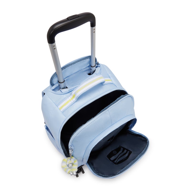 Kipling  New Zea Clear Sky Met Large Wheeled Backpack with Laptop Compartment I7267-4PA - Image 3