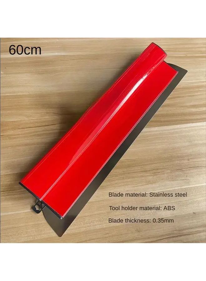 Heavy Duty Metal Trowel Scraper Tool With Ergonomic Handle 1pc Scraper Rack 31 5inch 2pcs Stainless Steel Blades - Image 4