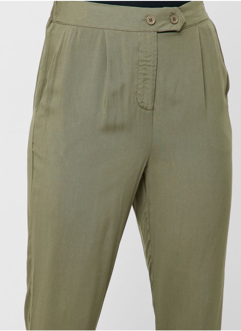 Cotton On Button Detail Tapered Pants  - Image 3