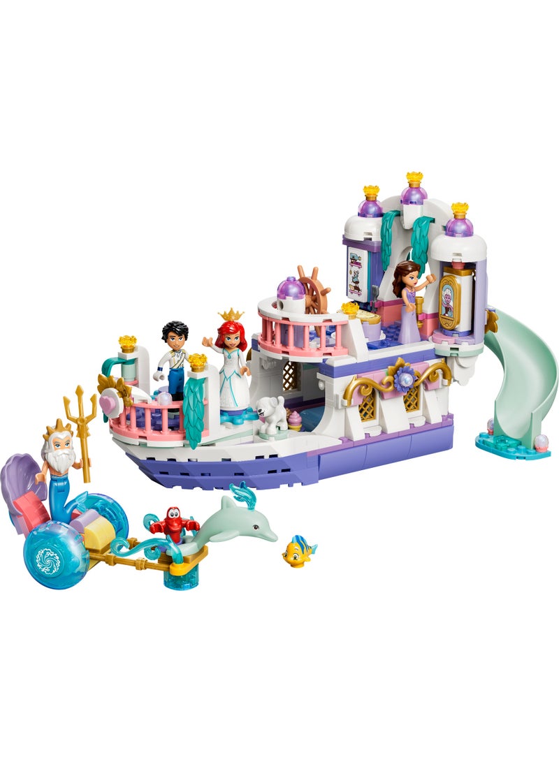 LEGO Disney Princess Ariel's Royal Wedding Boat Set 43299 (Age 6+, 519 Pieces) - Image 2
