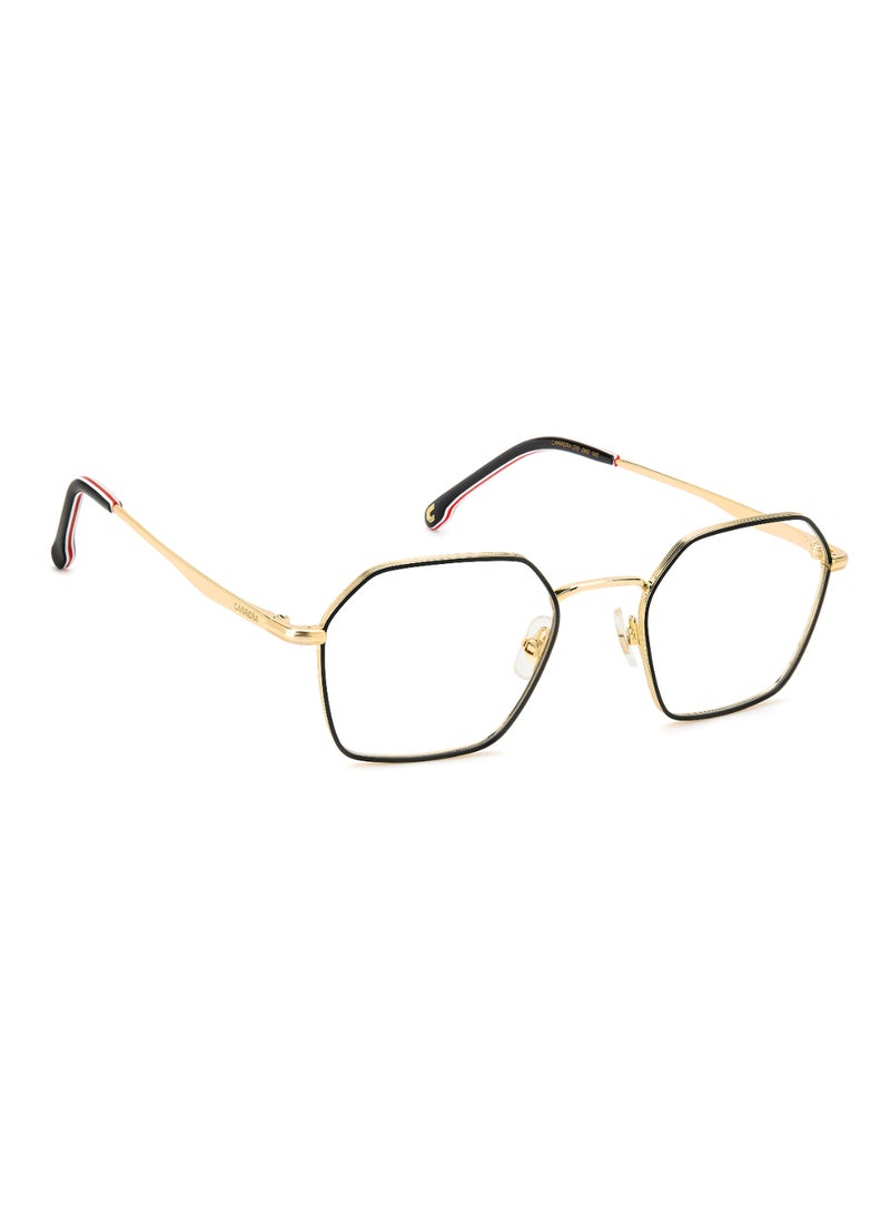 Carrera نظارة شمسية مستطيلة الشكل للرجال من CARRERA 335 43 - مقاس العدسة: 43 مم - أسود ذهبي B - Image 2