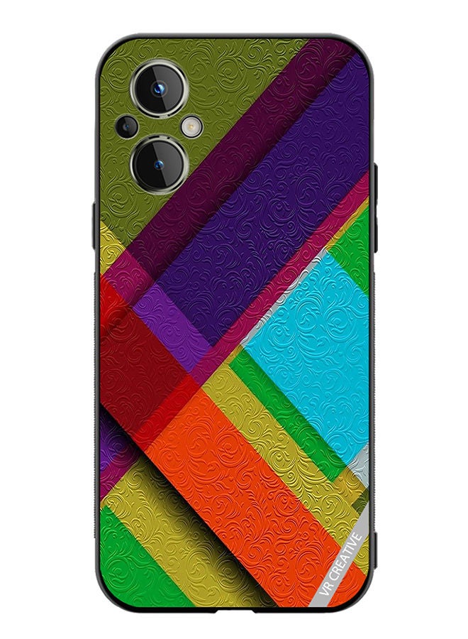 VR CREATIVE Protective Case Cover For OnePlus Nord N20 5G Vectors Design Multicolour - Image 1