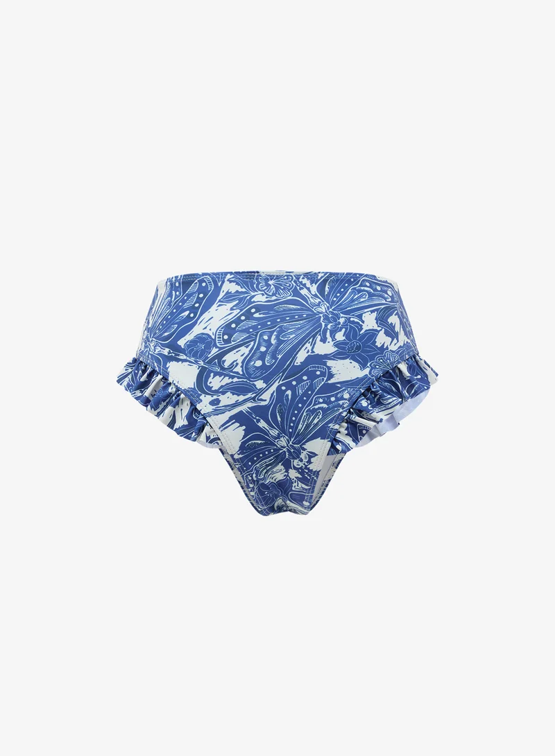 Ella  Monochrome Printed Bikini Set for Women | Best Price UAE