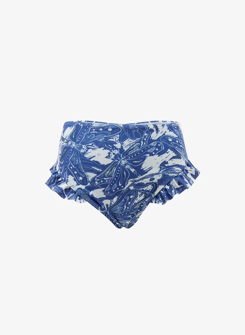 Ella  Monochrome Printed Bikini Set for Women | Best Price UAE