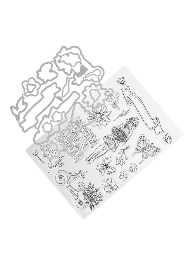 Thoraya - Transparent Stamp Rubber TPR Cutting Die DIY Album Journal Decoration Craft Accessories - Image 1