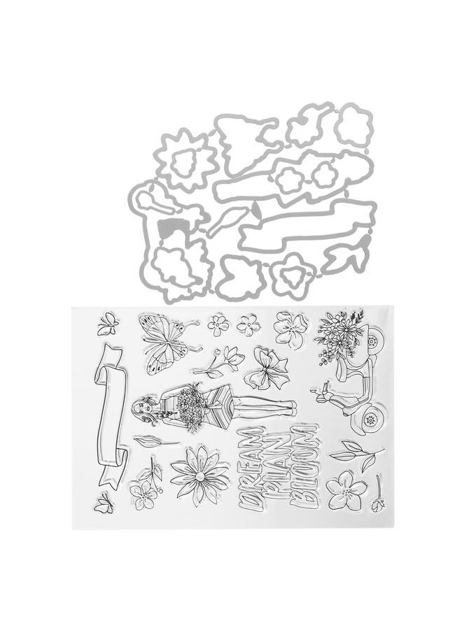 Thoraya - Transparent Stamp Rubber TPR Cutting Die DIY Album Journal Decoration Craft Accessories - Image 1