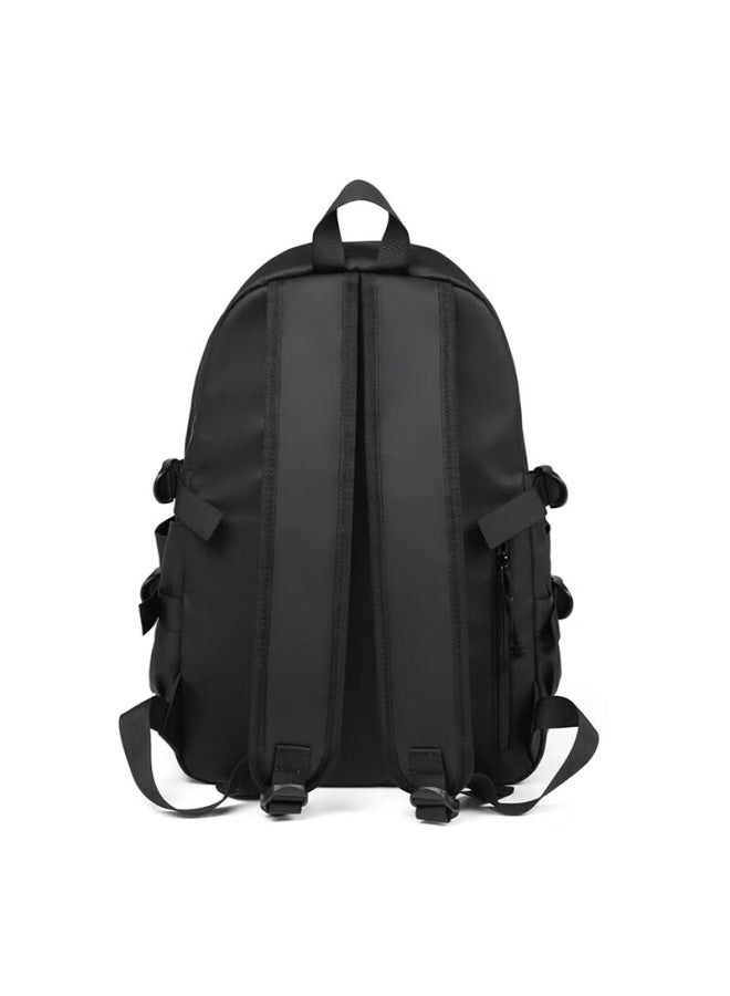 Viney Backpack, Shoulder Bag For Men, Large Capacity Laptop Bag For College, High School And Middle School Students, Casual Trendy Multifunctional Simple Fashionable Sports Travel Business Trip Lightweight High-value Outdoor Hiking Lightweight Sports Birthday Gift - Image 3