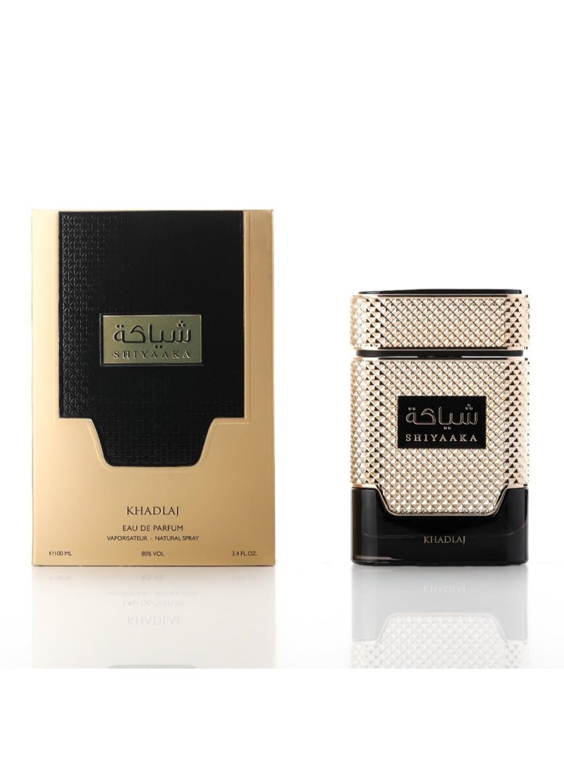 KHADLAJ - Khadlaj Shiyaaka Gold EDP For Wome 100ml - Image 1