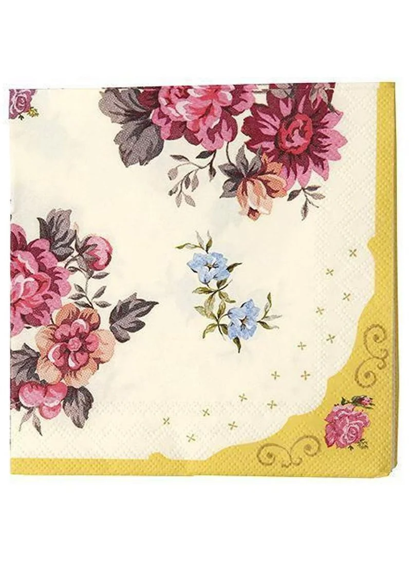 Talking Tables Flower Designed Table Napkin 20pcs