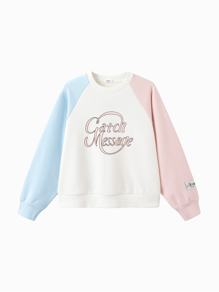 بالابالا سويت شيرت بطبعة للبنات - Image 1