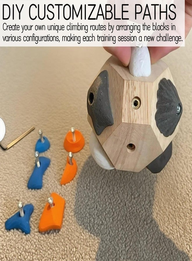 Roioiow Handcrafted Climbing Blocks Toys| Finger Strengthener & Grip Trainer for Rock Climbers | Bouldering Training Tool | Ideal Gift for Beginners & Professionals - Image 3