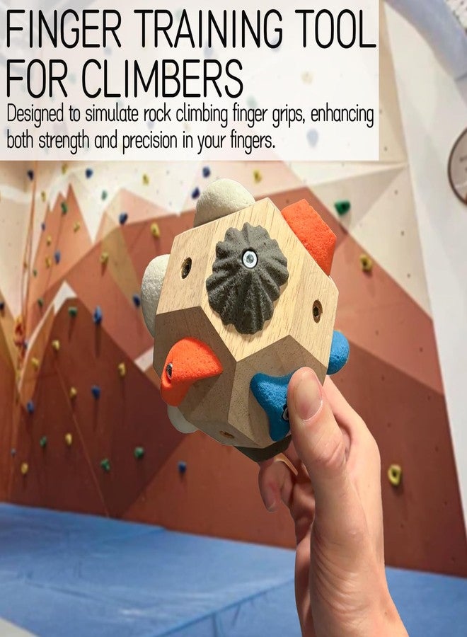Roioiow Handcrafted Climbing Blocks Toys| Finger Strengthener & Grip Trainer for Rock Climbers | Bouldering Training Tool | Ideal Gift for Beginners & Professionals - Image 2