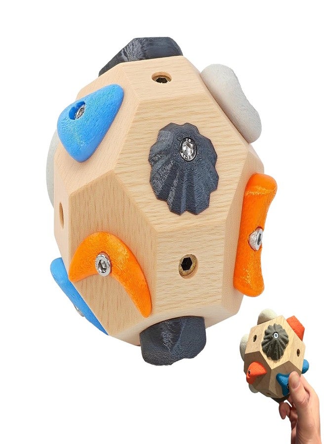 Roioiow Handcrafted Climbing Blocks Toys| Finger Strengthener & Grip Trainer for Rock Climbers | Bouldering Training Tool | Ideal Gift for Beginners & Professionals - Image 1