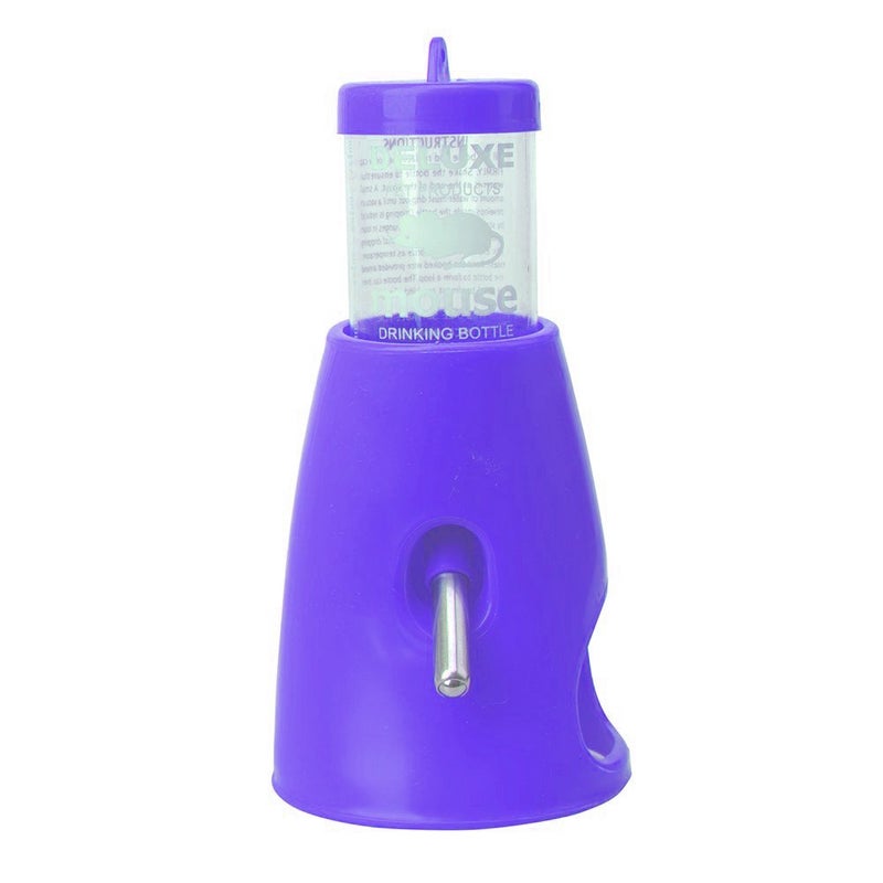 Water Bottle with Stand Cum Hideout Cum Hide House for Hamster/Dwarf/Gerbil/Mice/Guinea Pig/Ferret/Rabbit (Blue)