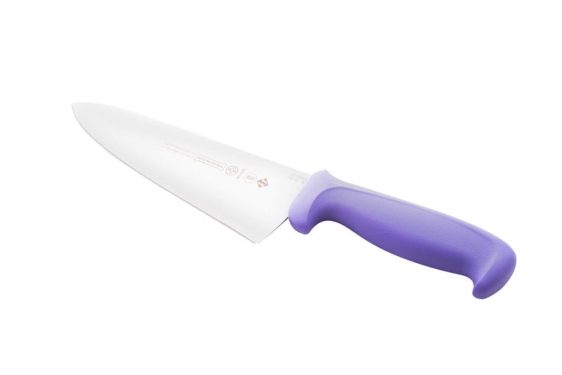 Mundial Cook's Chef Knife 8 in. with Purple Handle - Image 3