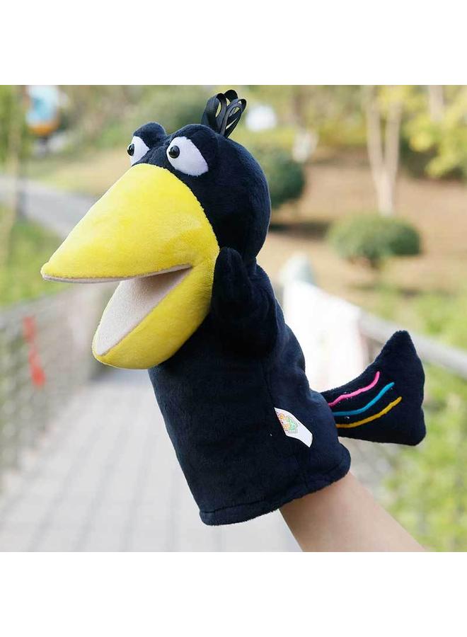 Bluejw New Crow Hand Doll Jungle Animal Doll Children's Small Toy Storytelling Doll Soothing Early Education Gloves  - Image 1