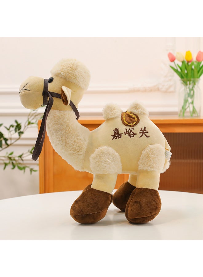 Simulation Desert Camel Plush Toy Doll Dunhuang Camel Doll Tourist Gifts Decoration Specialty Logo