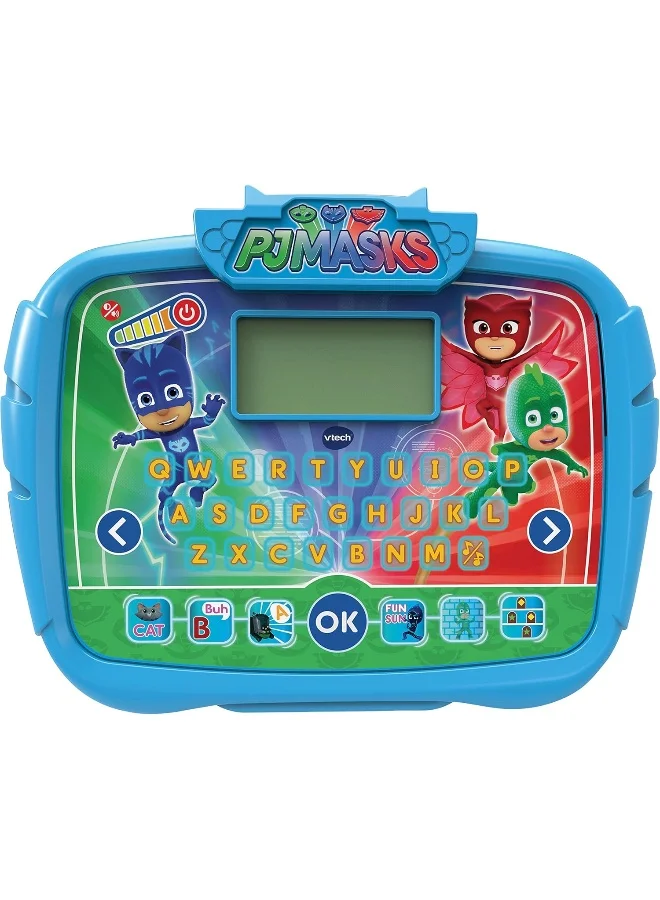 vtech Time To Be A Hero Learning Tablet | Pj Masks Learn Tab, 6 Learning Activities | Interactive Toy With Sounds And Visual Feedback | Multicolor