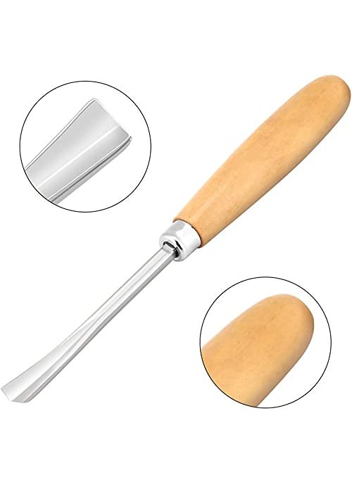 deziine DEZIINE Heavy Duty 6 Pcs Wood Carving Chisel Set for Home Professional Use  - Image 5