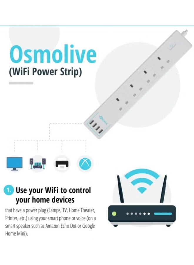 Osmia Osmolive Smart Wifi Power Strip - Image 2