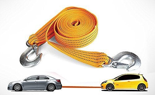Guance Car Auto Towing Tow Cable Rope Heavy Duty 3 Ton 2.65Mtr for Skoda Rapid TSI 2020 - Image 2