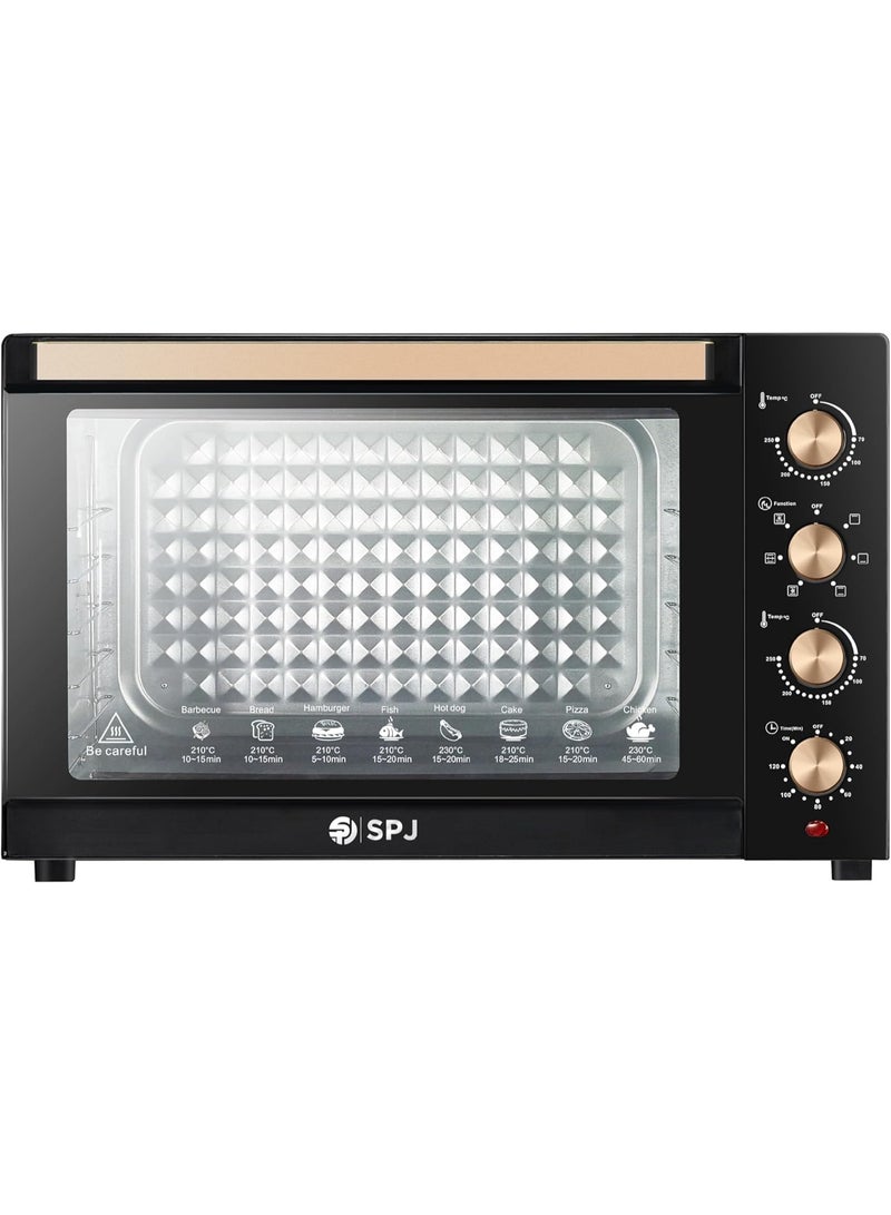 SPJ 100 L Electric Oven with 360° Rotisserie – EOW‑BR100L02 (2800 W, 7 Heat Levels) - Image 1