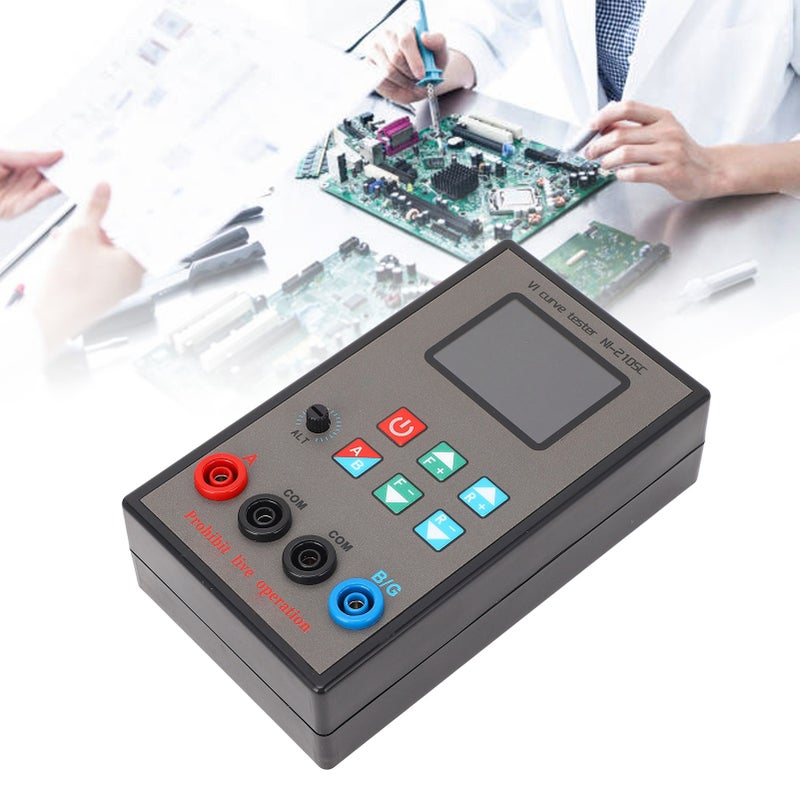VI Curve Tester 2 Inch TFT Color Sccreen Multifunctional Double Channel Circuit Board Tester - Image 2