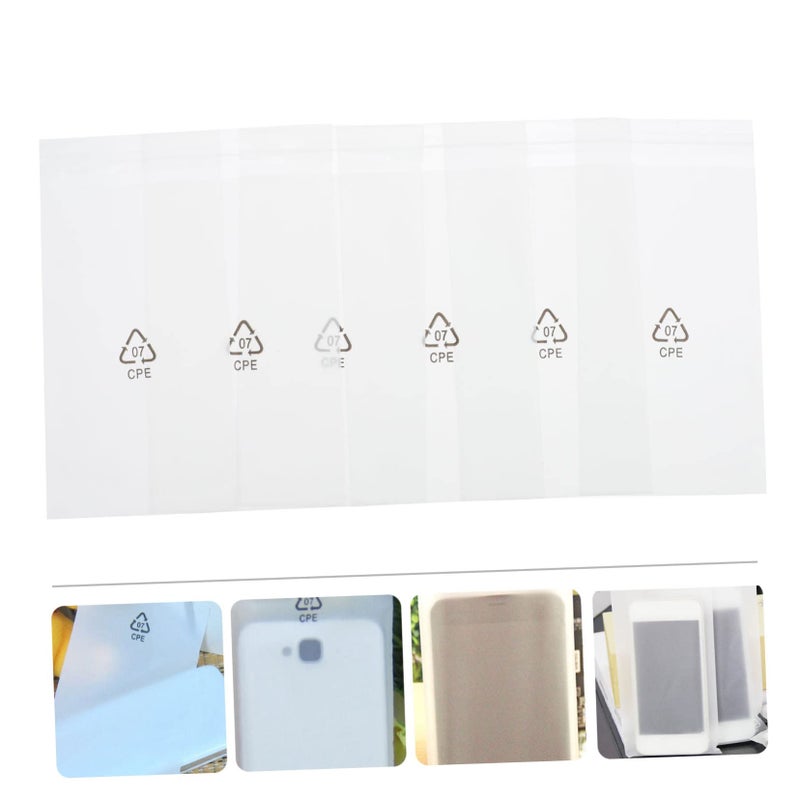 Frosted Plastic Phone Storage Bags 500 Pcs Semi Portable For Travel - Image 5