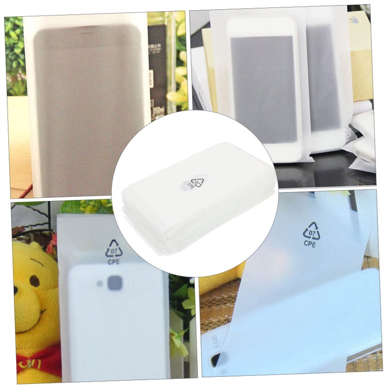 Frosted Plastic Phone Storage Bags 500 Pcs Semi Portable For Travel - Image 4