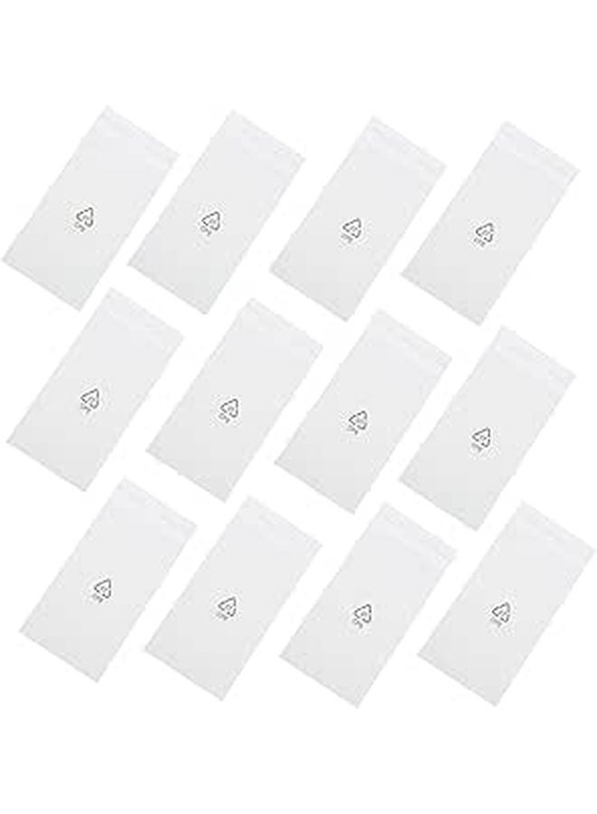 Frosted Plastic Phone Storage Bags 500 Pcs Semi Portable For Travel - Image 1