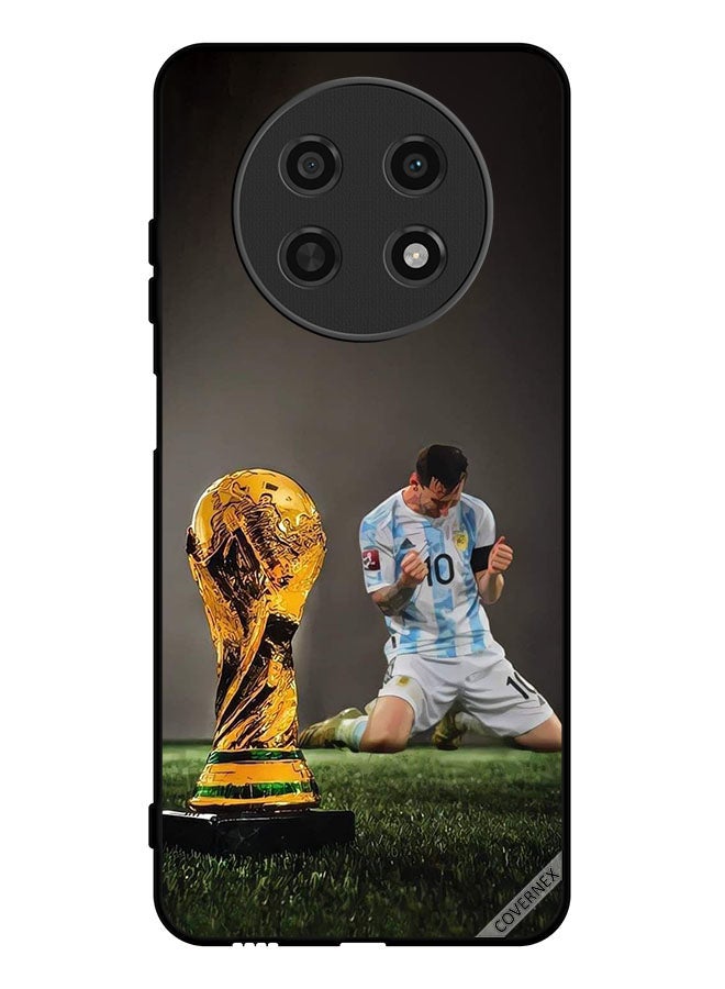 Covernex Protective Case Cover For Huawei nova Y91 Leo Messi & Fifa Trophy - Image 1