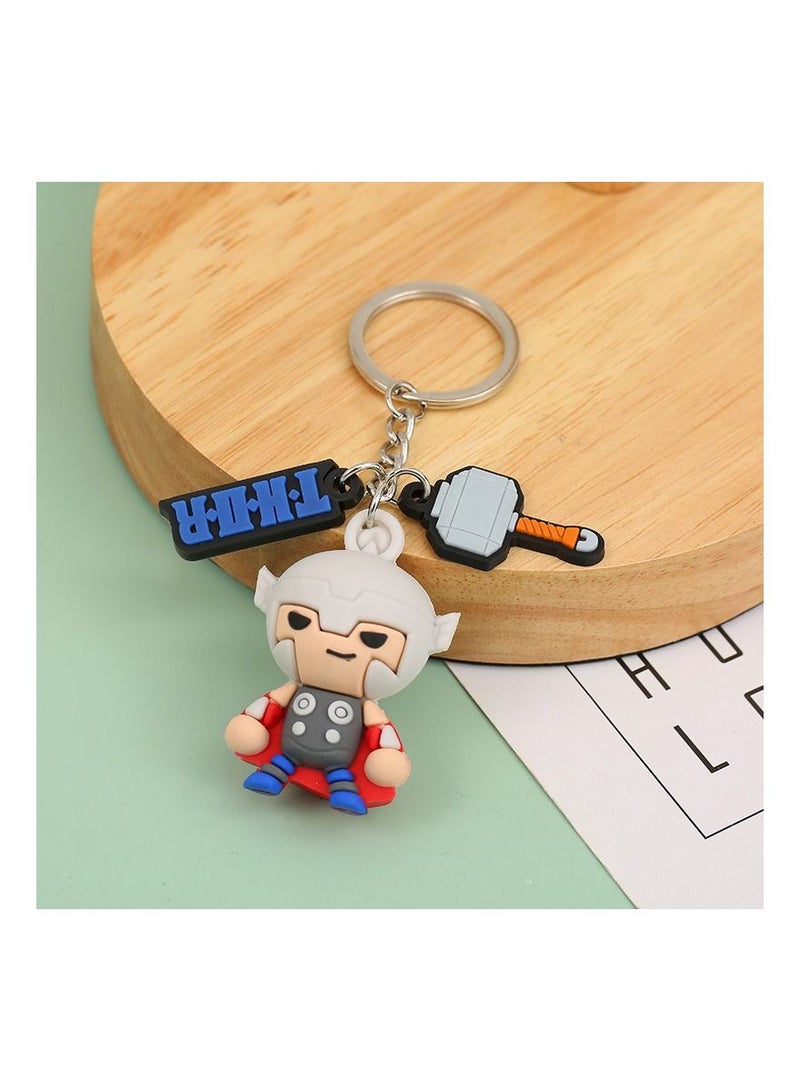 مصغرة سيليكون المفاتيح الإبداعية الزخرفية قلادة لعبة هدية