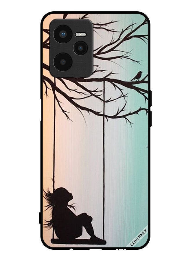 Covernex Protective Case Cover For Realme C35 Sad Little Girl Art Paint - Image 1