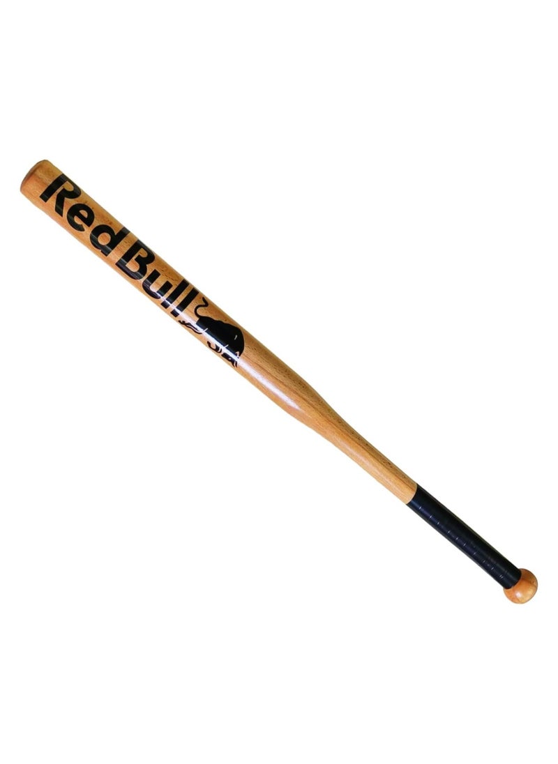 Generic Red Bull Self-defense Wooden Baseball Bat, Size 80 cm 