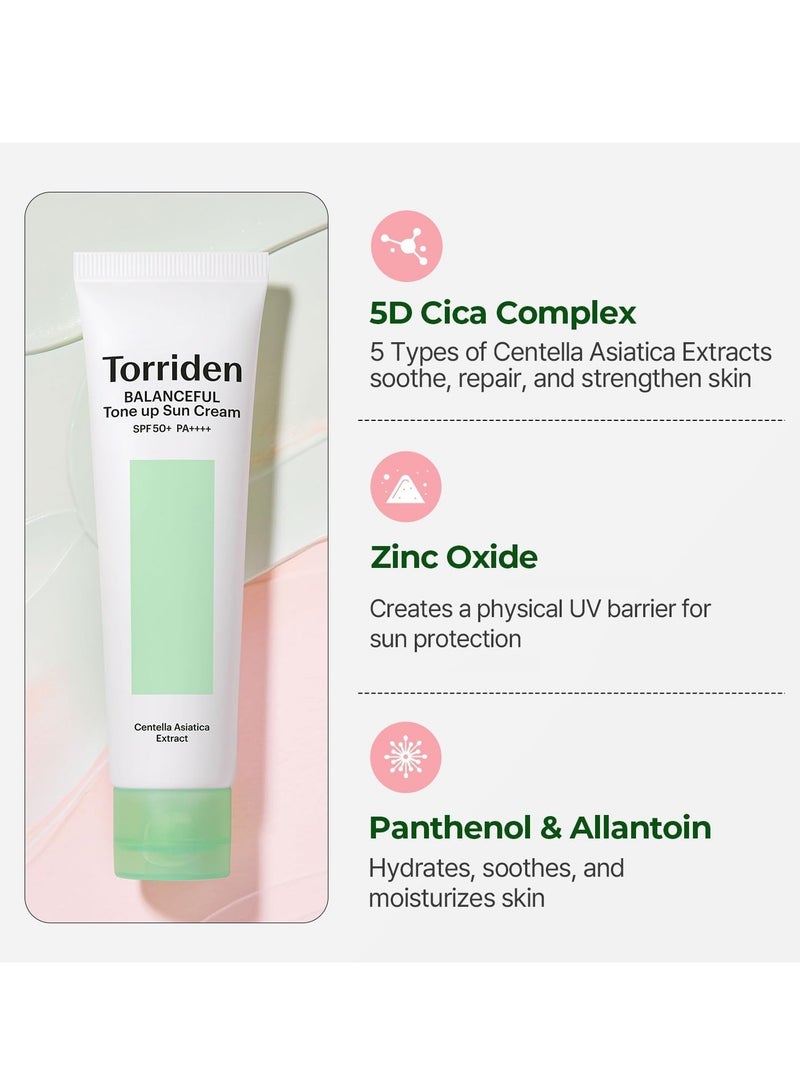 Torriden BALANCEFUL Tone up Sunscreen 60ml - Image 5