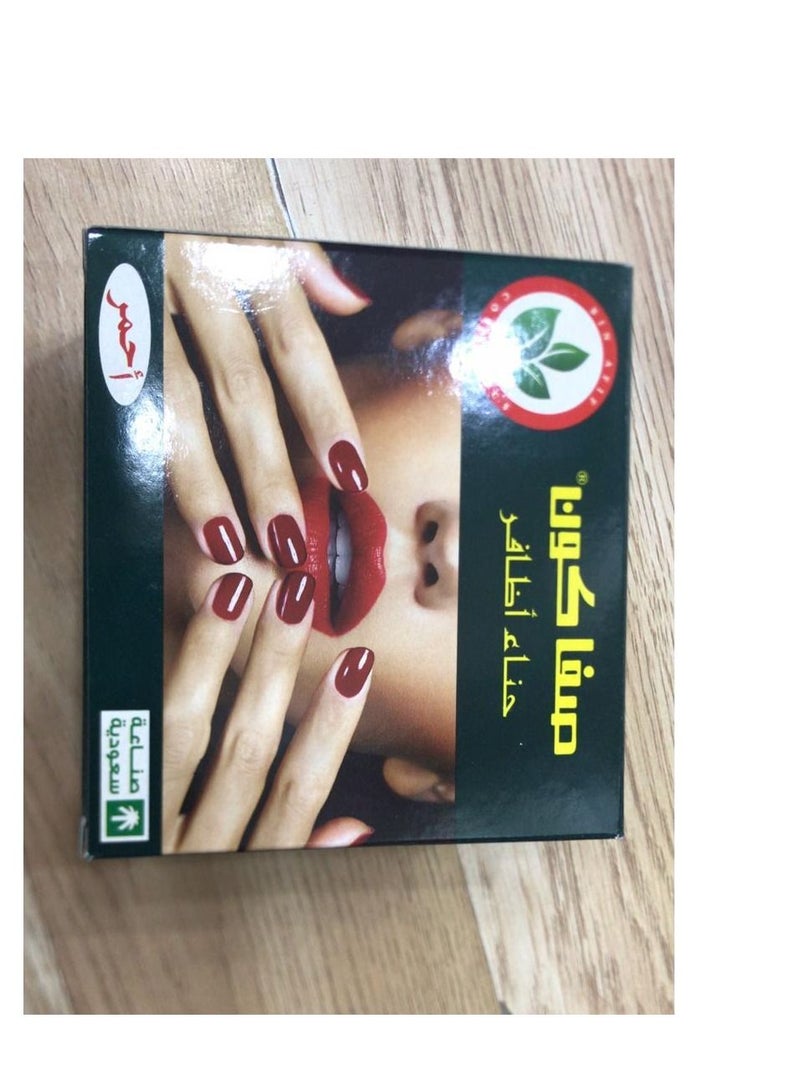 راني 2 قطعة من معجون الحناء لنقش وتزيين الجسم و لنقش وتزيين الاظافر 24 قطعة - Image 1